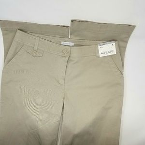 NWT NY&CO women's khaki pants size 4